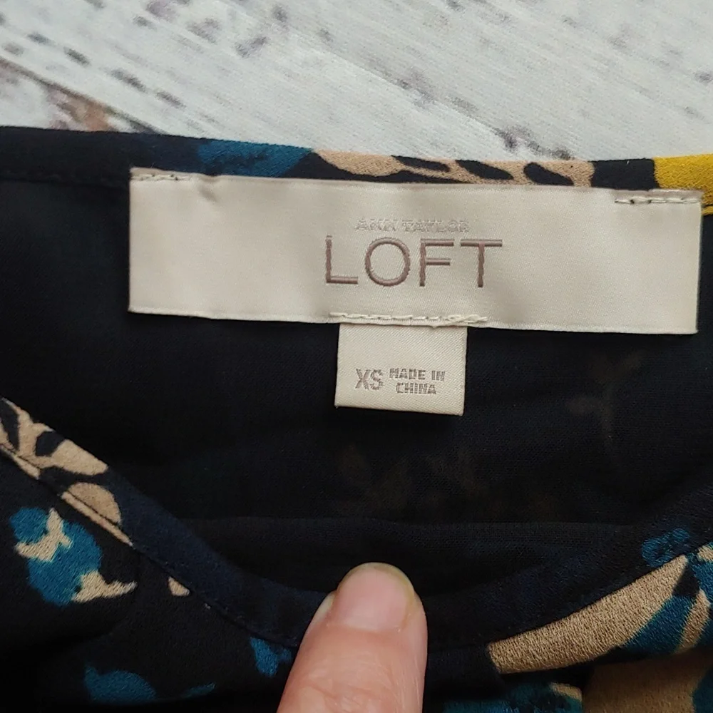 LOFT FLOWY FLORAL CAMI